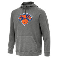 Толстовка New York Knicks Antigua Heather Black Cloud