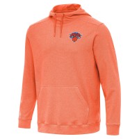 Толстовка New York Knicks Antigua Cloud - Heather Orange