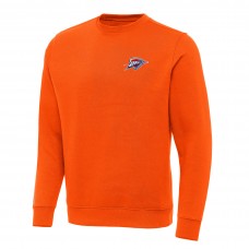Кофта Oklahoma City Thunder Antigua Orange Victory Crewneck