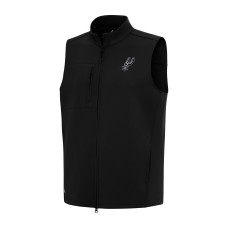 Жилетка San Antonio Spurs Antigua Black Demand Full-Zip