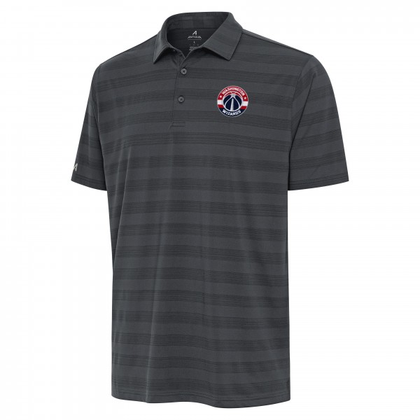 Washington Wizards Antigua Pewter Tunnel Polo