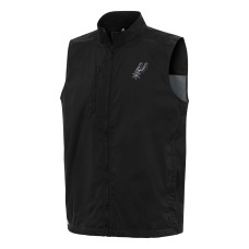 Жилетка San Antonio Spurs Antigua Black Brisk Full-Zip