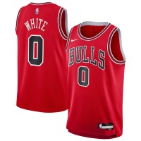Игровая джерси Youth Chicago Bulls Coby White Red - Icon Edition