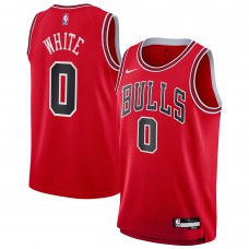 Игровая джерси Youth Chicago Bulls Coby White Red - Icon Edition