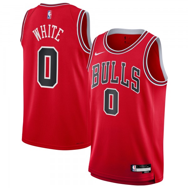 Игровая джерси Youth Chicago Bulls Coby White Red - Icon Edition
