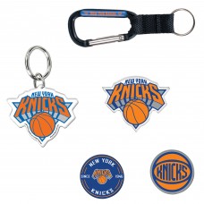 New York Knicks WinCraft 5-Pack Key Ring and Fridge Magnet Set