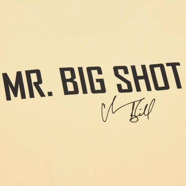 Detroit Pistons Chauncey Billups Mitchell & Ness Cream Premium T-Shirt