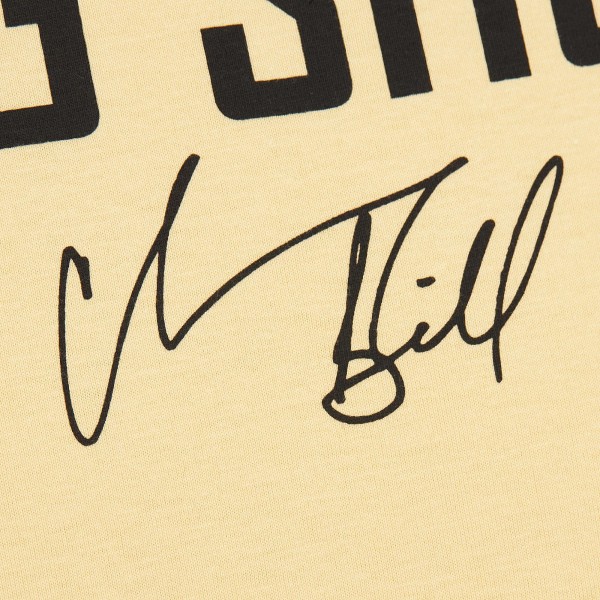 Detroit Pistons Chauncey Billups Mitchell & Ness Cream Premium T-Shirt