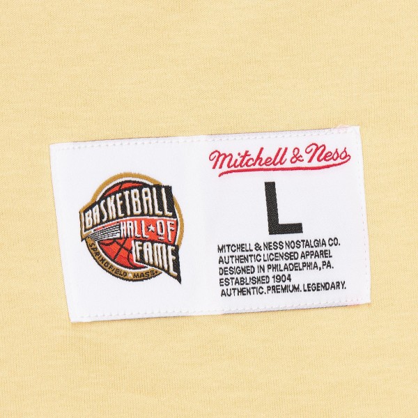 Toronto Raptors Vince Carter Mitchell & Ness Cream Premium T-Shirt