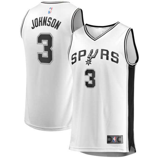 Джерси San Antonio Spurs Keldon Johnson Fanatics White Fast Break Association