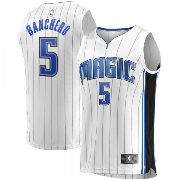 Игровая джерси Orlando Magic Paolo Banchero Fanatics White Fast Break Association