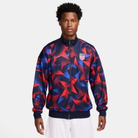 USMNT Nike 2025 Academy Pro Performance Anthem Full-Zip Jacket - Navy