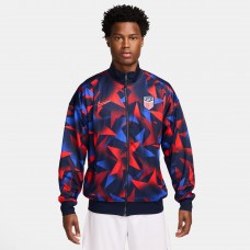 USMNT Nike 2025 Academy Pro Performance Anthem Full-Zip Jacket - Navy