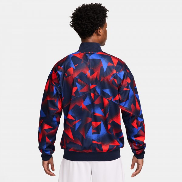 USMNT Nike 2025 Academy Pro Performance Anthem Full-Zip Jacket - Navy