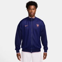 France WoNational Team Nike 2025 Academy Pro Performance Anthem Full-Zip Jacket - Blue