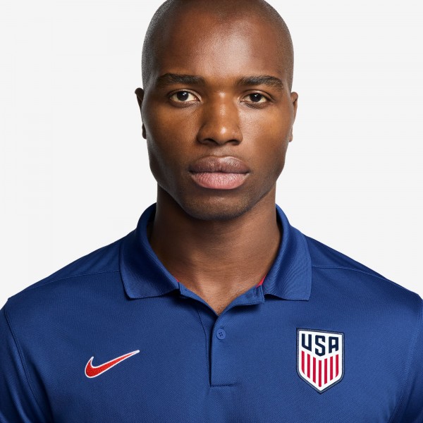 USMNT Nike Victory Performance Polo - Blue