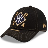 Бейсболка New York Yankees New Era Black 2024 American League Division Series Champions Locker Room 9FORTY