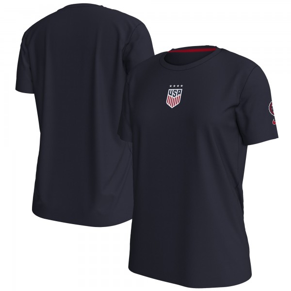 USWNT Nike WoCrest T-Shirt - Navy