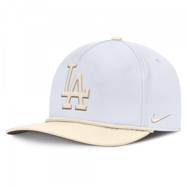 Los Angeles Dodgers Nike White/Cream Pro Performance Snapback Hat
