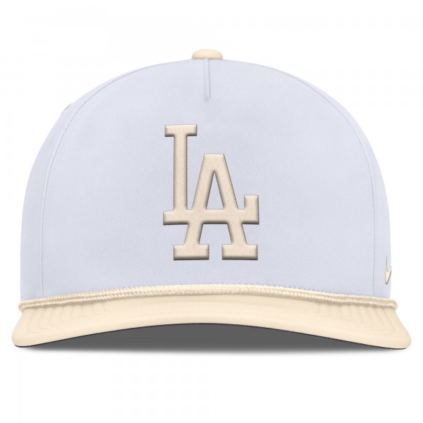 Los Angeles Dodgers Nike White/Cream Pro Performance Snapback Hat