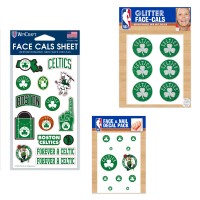 Boston Celtics WinCraft 4 x 7 Waterless Tattoos Set