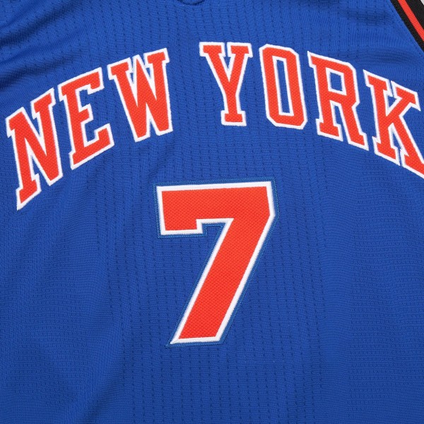 Джерси New York Knicks Carmelo Anthony Mitchell & Ness Blue 2010/11 Hardwood Classics Authentic