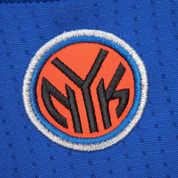 Джерси New York Knicks Carmelo Anthony Mitchell & Ness Blue 2010/11 Hardwood Classics Authentic