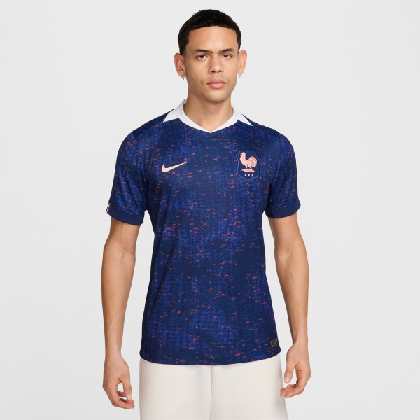 France WoNational Team Nike 2025/26 Home Replica Jersey - Blue