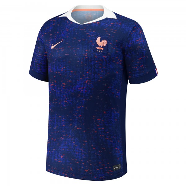 France WoNational Team Nike 2025/26 Home Replica Jersey - Blue