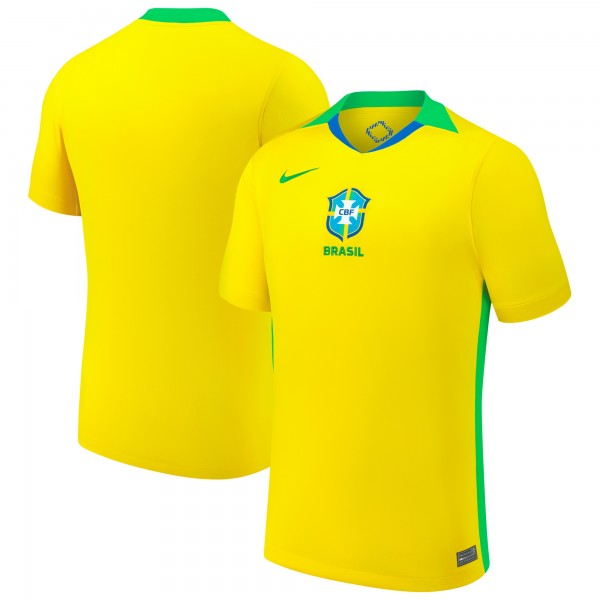 Brazil WoNational Team Nike 2025/26 Home Replica Jersey - Yellow