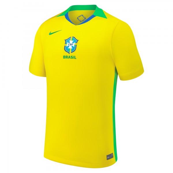 Brazil WoNational Team Nike 2025/26 Home Replica Jersey - Yellow