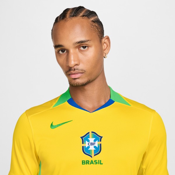 Brazil WoNational Team Nike 2025/26 Home Replica Jersey - Yellow