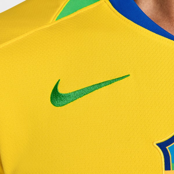 Brazil WoNational Team Nike 2025/26 Home Replica Jersey - Yellow