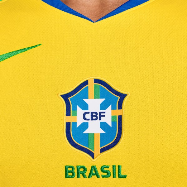 Brazil WoNational Team Nike 2025/26 Home Replica Jersey - Yellow