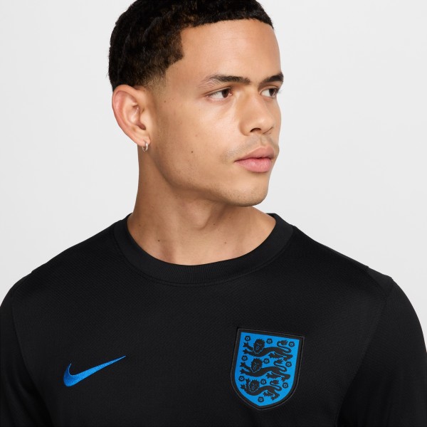 England WoNational Team Nike 2025/26 Away Replica Jersey - Black