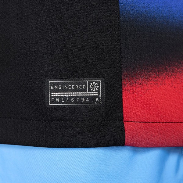 England WoNational Team Nike 2025/26 Away Replica Jersey - Black