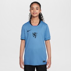 Подростковая Netherlands WoNational Team Nike 2025/26 Away Replica Jersey - Blue