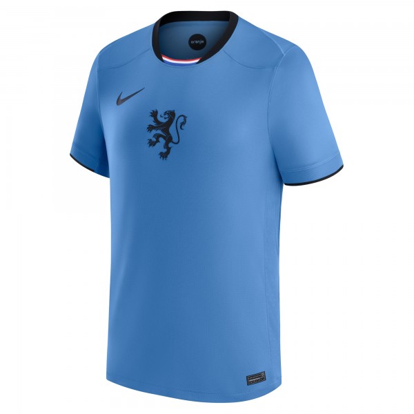 Подростковая Netherlands WoNational Team Nike 2025/26 Away Replica Jersey - Blue