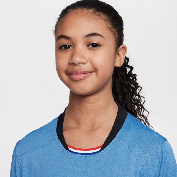 Подростковая Netherlands WoNational Team Nike 2025/26 Away Replica Jersey - Blue
