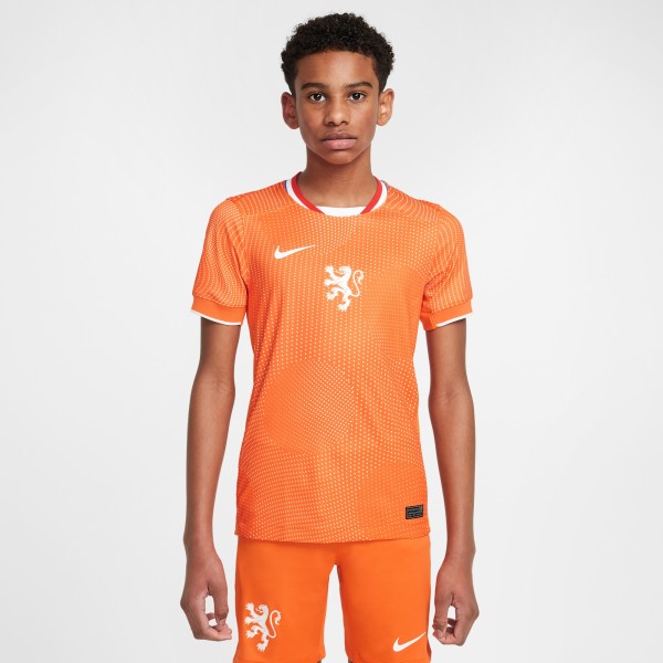 Подростковая Netherlands WoNational Team Nike 2025/26 Home Replica Jersey - Orange