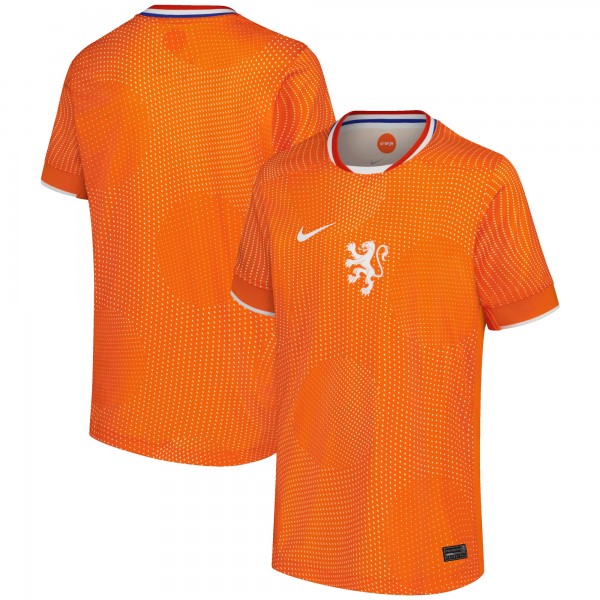 Подростковая Netherlands WoNational Team Nike 2025/26 Home Replica Jersey - Orange