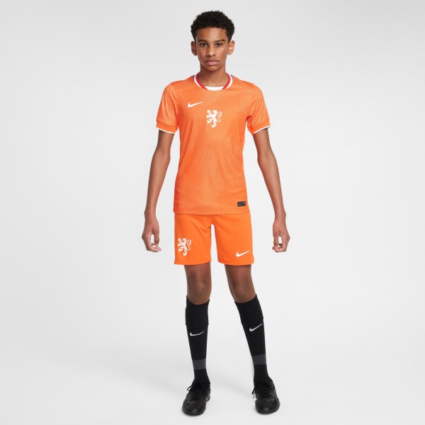 Подростковая Netherlands WoNational Team Nike 2025/26 Home Replica Jersey - Orange