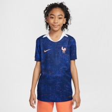 Подростковая France WoNational Team Nike 2025/26 Home Replica Jersey - Blue