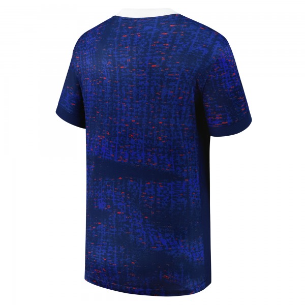 Подростковая France WoNational Team Nike 2025/26 Home Replica Jersey - Blue