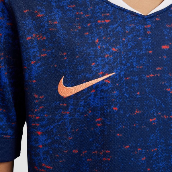 Подростковая France WoNational Team Nike 2025/26 Home Replica Jersey - Blue