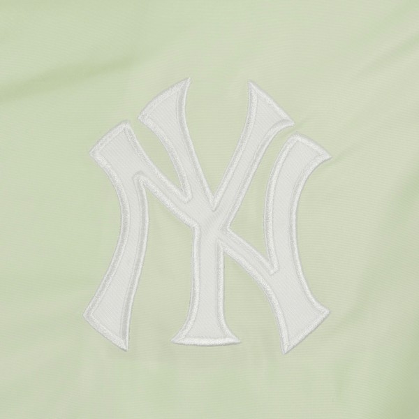 New York Yankees JH Design Mint Nylon Bomber Full-Zip Jacket