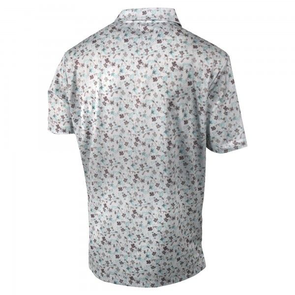 Los Angeles Dodgers Columbia Gray Omni-Wick Countryside Green Polo