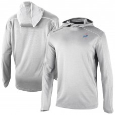 Los Angeles Dodgers Columbia Gray Omni-Wick Shotgun Pullover Hoodie
