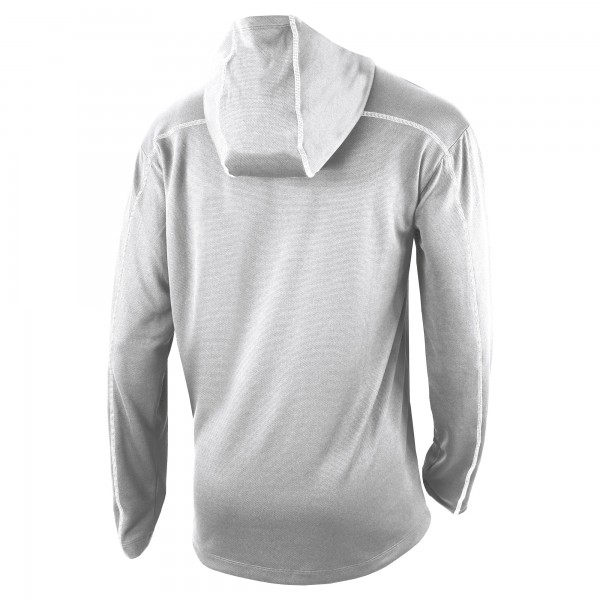 Los Angeles Dodgers Columbia Gray Omni-Wick Shotgun Pullover Hoodie