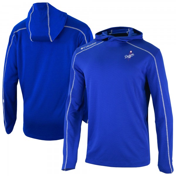 Los Angeles Dodgers Columbia Royal Omni-Wick Shotgun Pullover Hoodie